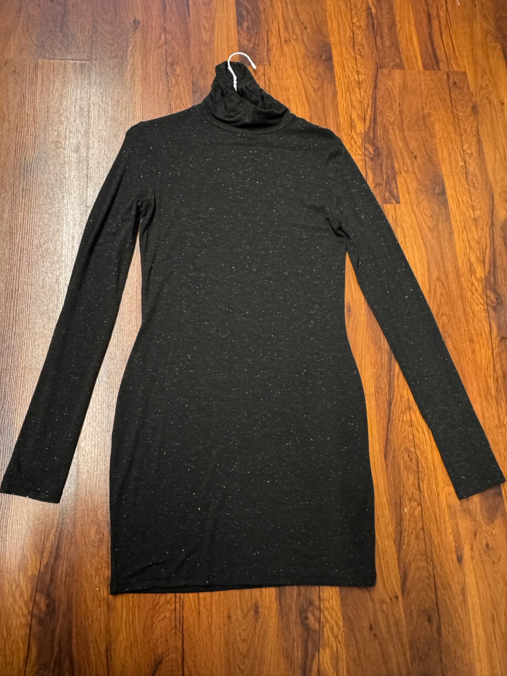 All Saints Black Sparkle “ESME” Bodycon Dress | size M - Picture 8 of 14